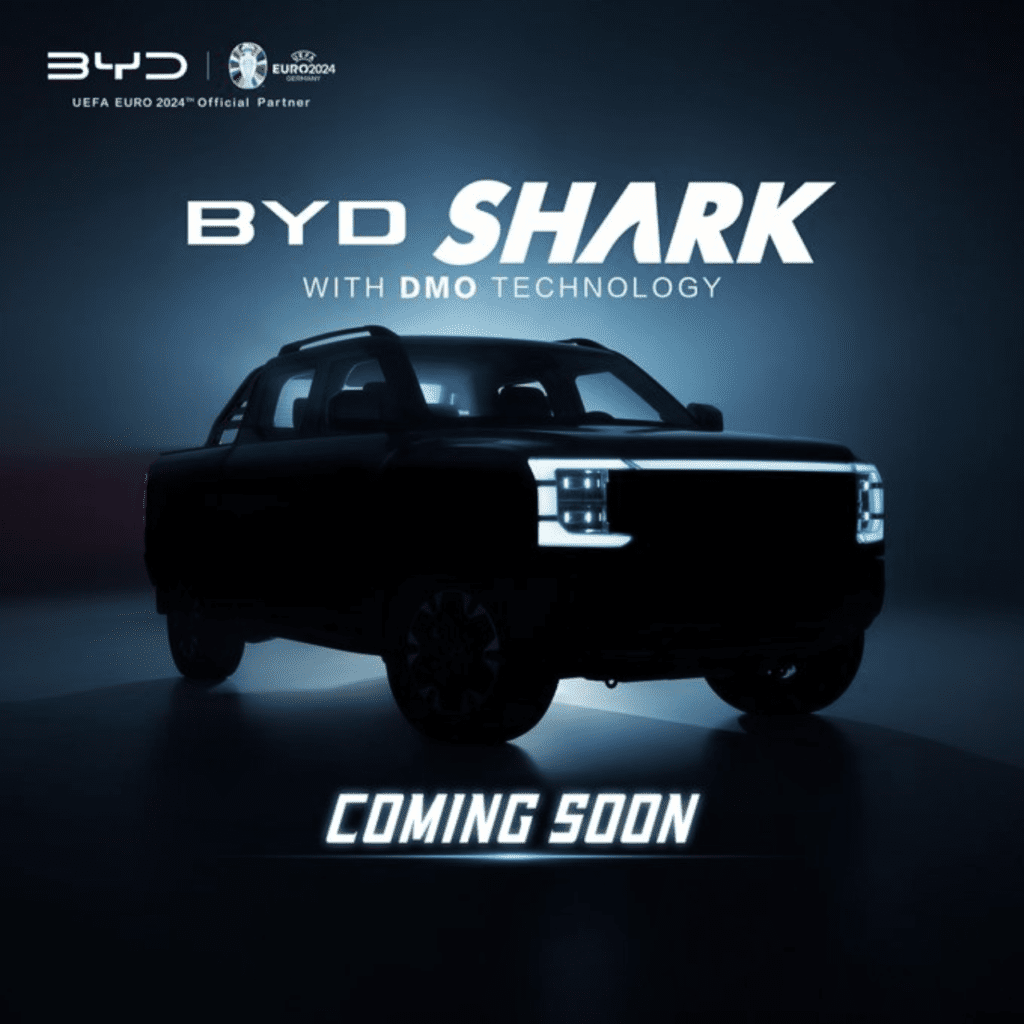 BYD, Elektrikli Pikapı BYD Shark'ı Tanıttı: Yeni Nesil Tasarım ve Teknoloji