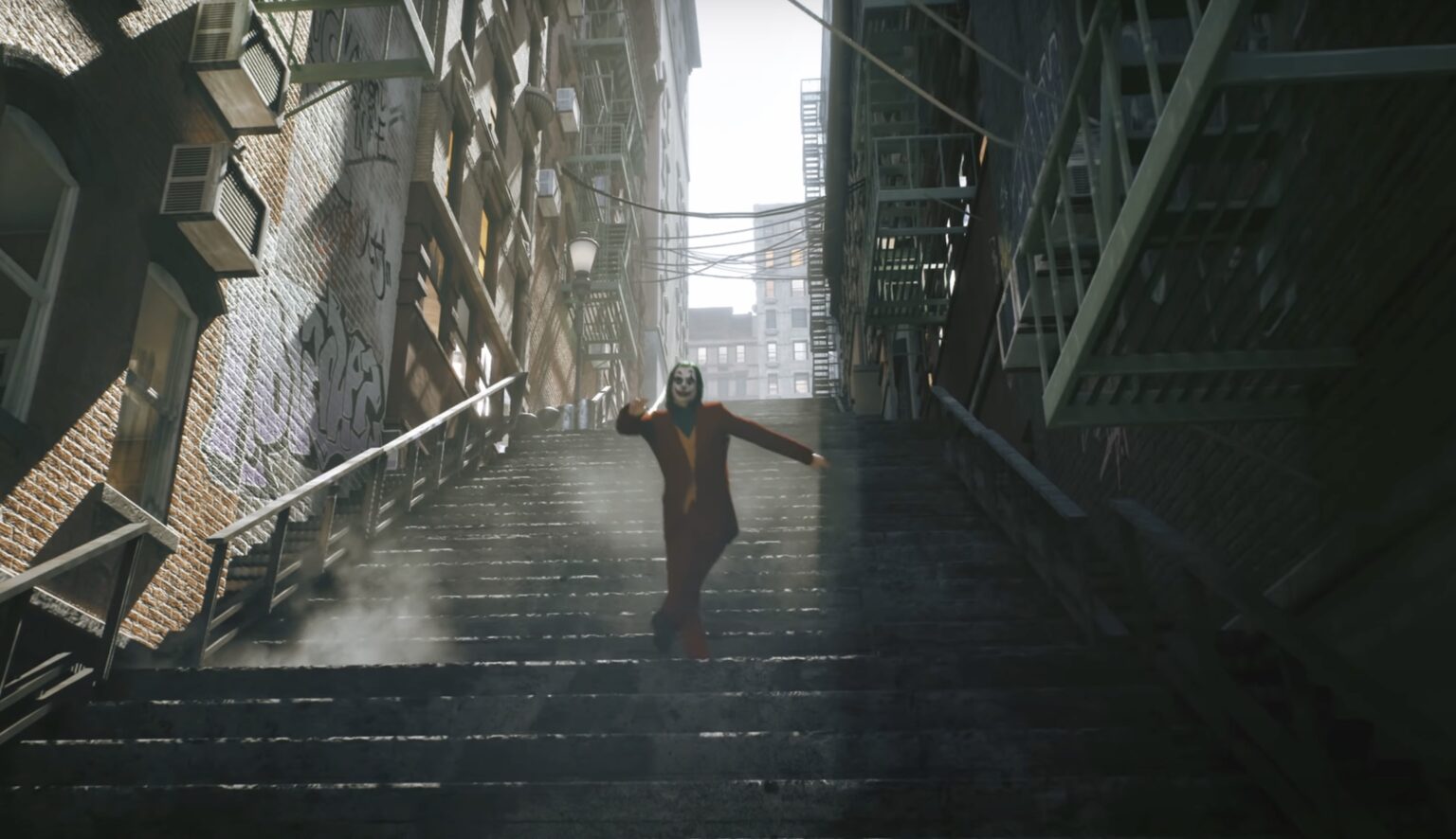 Joker Filminden İlhamla Unreal Engine 5 İle Açık Dünya Oyun Konsepti
