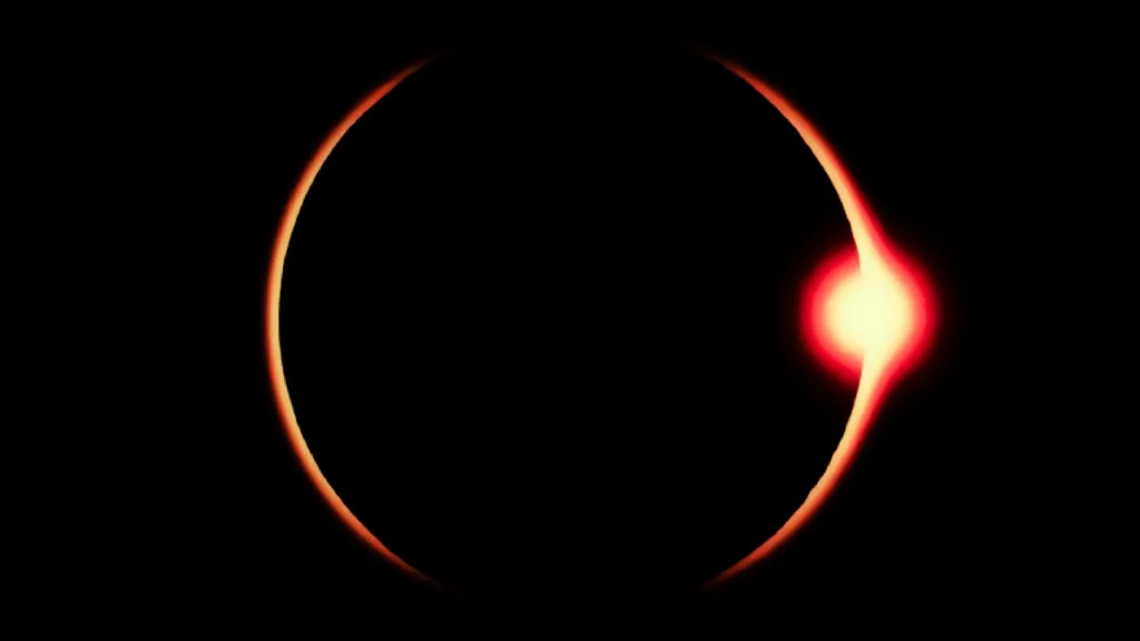 NASA'dan Güneş Tutulmasının Son Dakikaları: Teknik Detaylarla Elmas Yüzük ve Prominens Olayı
