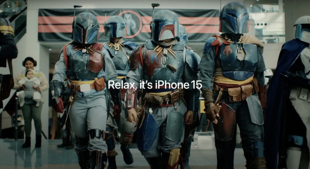 Apple, iPhone 15 İçin Star Wars Temalı Yeni Reklam Filmi Yayınladı