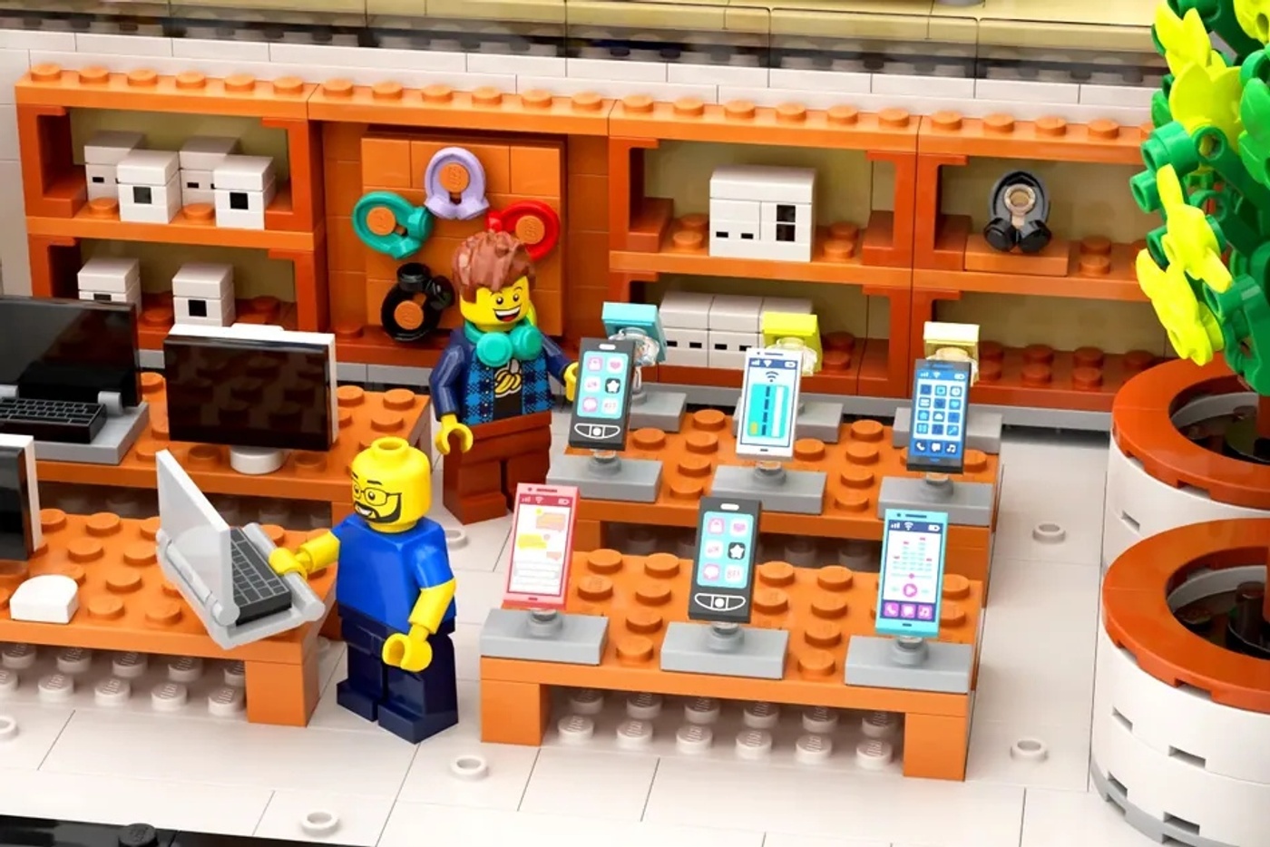 New LEGO Set: Apple Store Concept, Fully Equipped From iPhones to Employees!