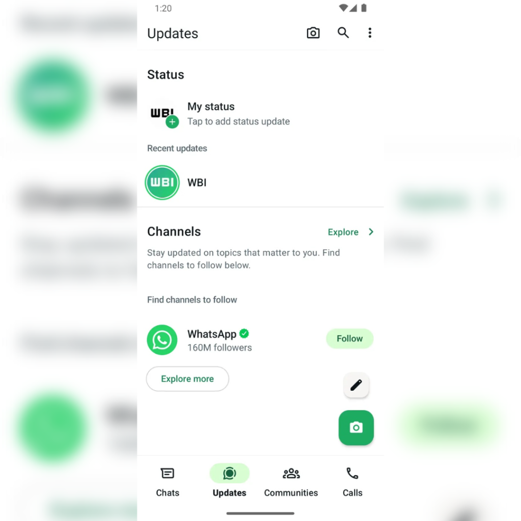 WhatsApp Durum Güncellemeleri İçin Yeni Sıralama Sistemi Getiriliyor