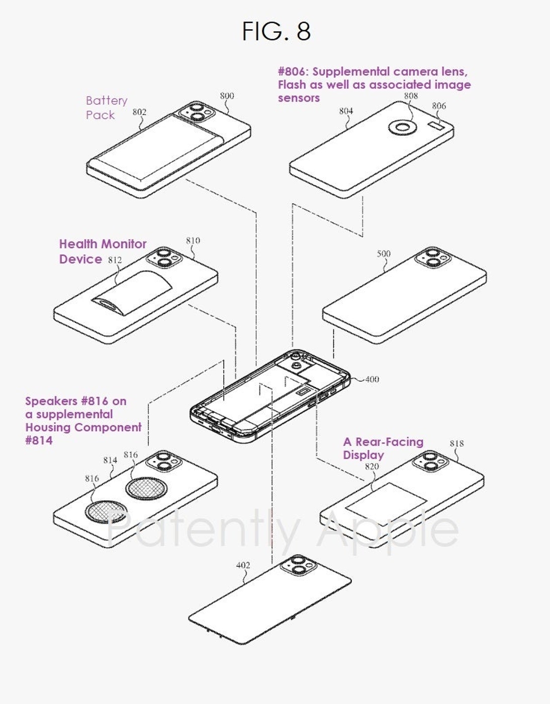 Innovative Patent from Apple: iPhones to Feature Interchangeable Back Covers
