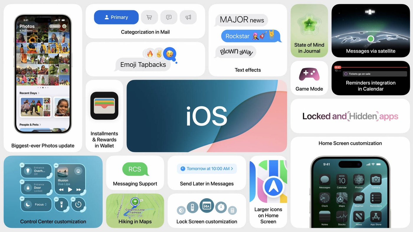 iOS 18 ile iPhone'lara Gelecek Yeni Özellikler
