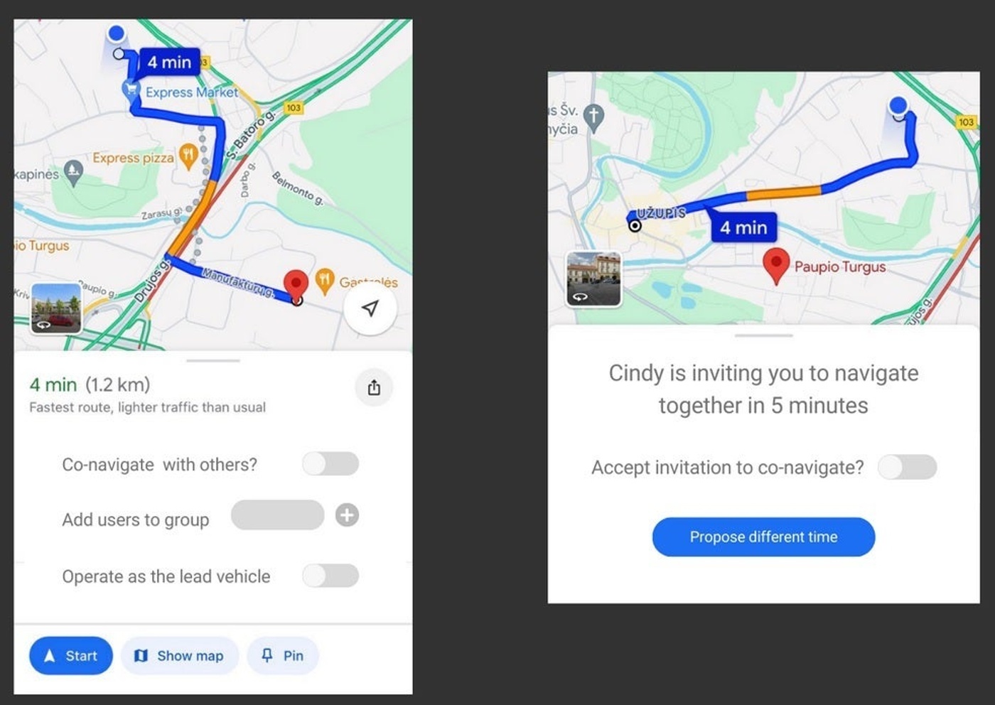 Google Adds Group Navigation Feature to Maps App