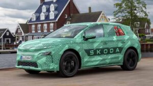 Skoda's New Electric SUV Model 'Elroq' Introduced