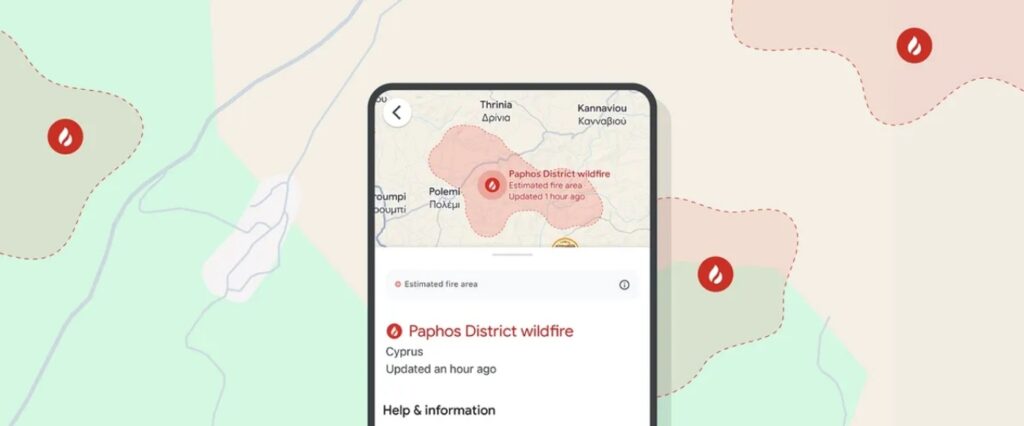 Google is Live Tracking Forest Fires in Turkey