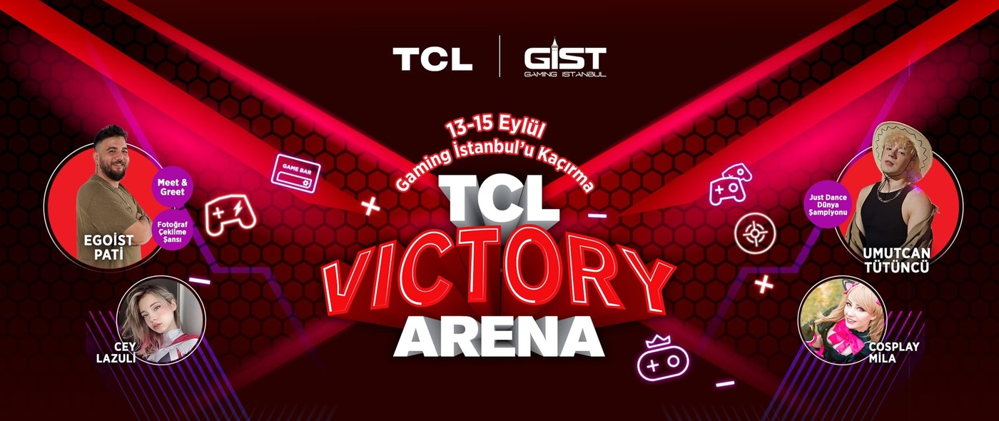 Gaming İstanbul'da TCL'den Yenilikçi TV Tanıtımı