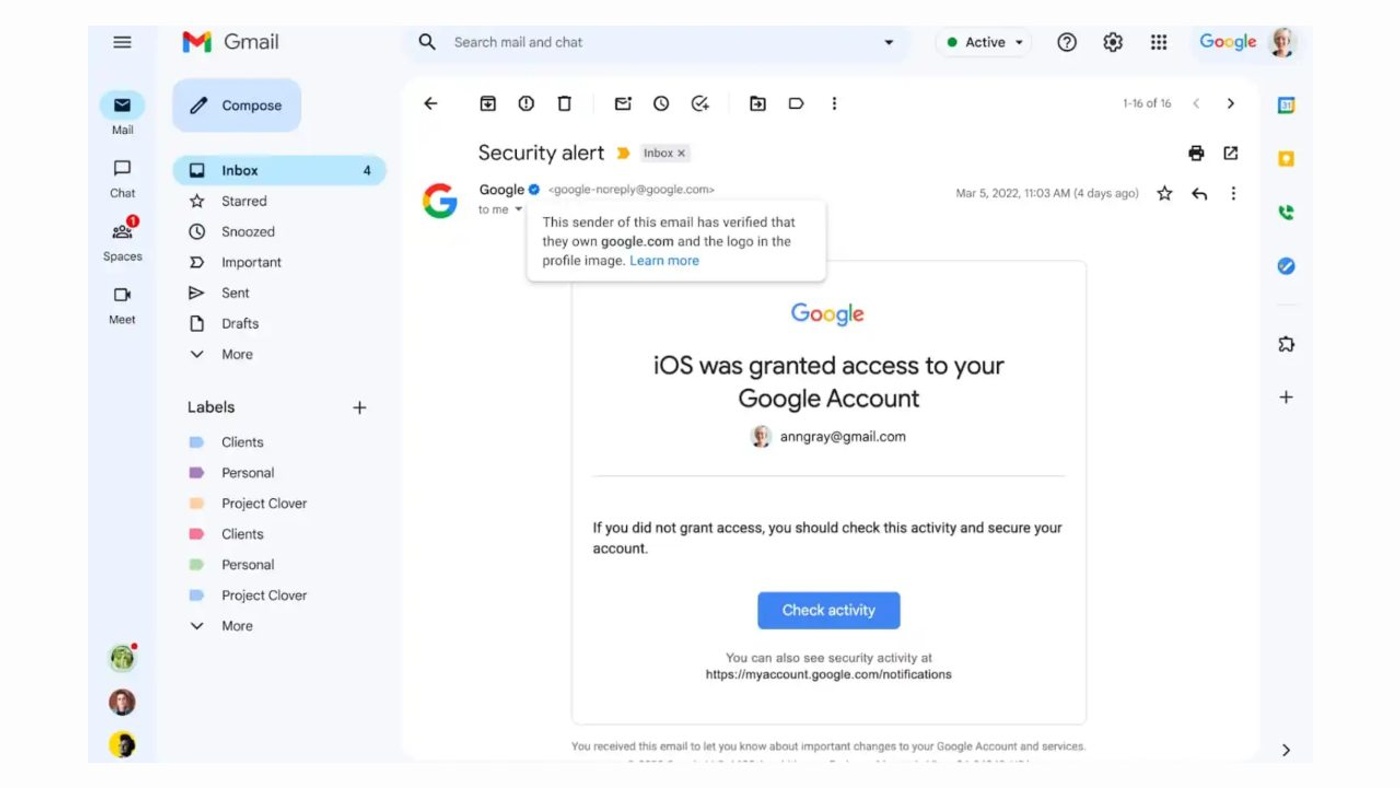 Gmail Mobil Uygulamasına Mavi Tik Özelliği Geliyor