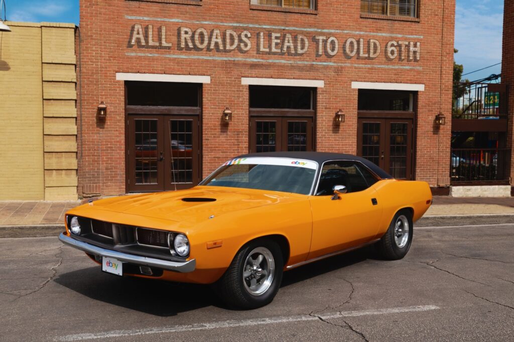 McLaren and eBay Collaboration: Modernized 1973 Plymouth Barracuda