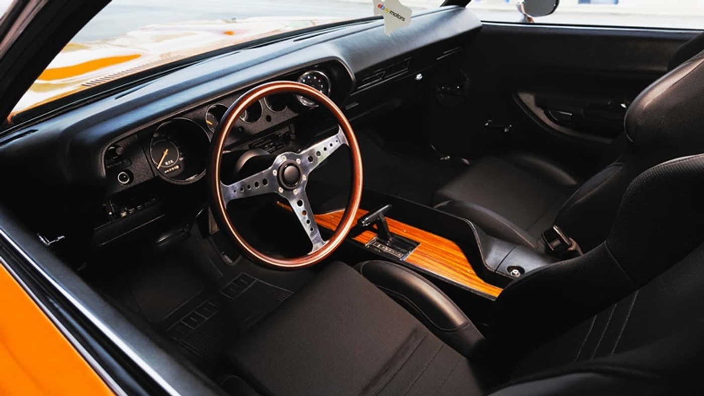 McLaren and eBay Collaboration: Modernized 1973 Plymouth Barracuda